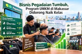 Bisnis Pegadaian Tumbuh, Program UMKM di Makassar Didorong Naik Kelas