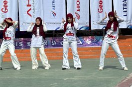 Honda DBL 2026 Jadi Wadah Aksi Kreativitas Tim Dance dan Suporter Sekolah di Makassar
