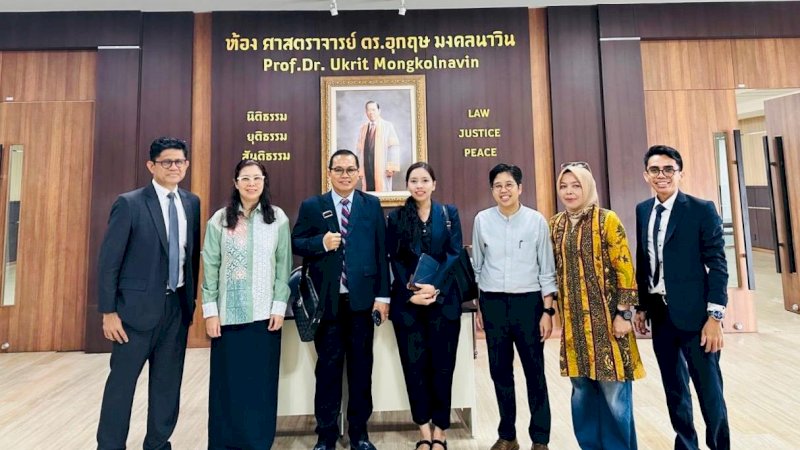 Fakultas Hukum Universitas Hasanuddin (FH Unhas) dan Fakultas Hukum Chulalongkorn University, Thailand, resmi menjajaki penguatan kerja sama akademik komprehensif