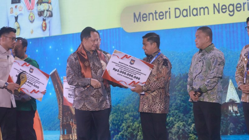 Parepare Raih Terbaik I Pengelolaan Sampah, Dapat Insentif Fiskal Rp2 Miliar