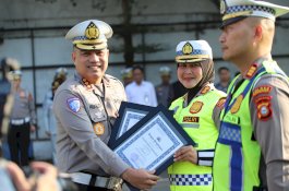Lima Bulan Dipimpin AKBP Siska Dwimarita, Satlantas Polrestabes Torehkan Sejumlah Prestasi