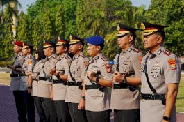 Kapolda Sulsel Pimpin Sertijab Lima Kapolres Jajaran yang Diganti