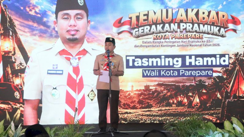 Sambut Kontingen Jambore Nasional 2026, Tasming Hamid Dorong Pramuka Terus Berkontribusi
