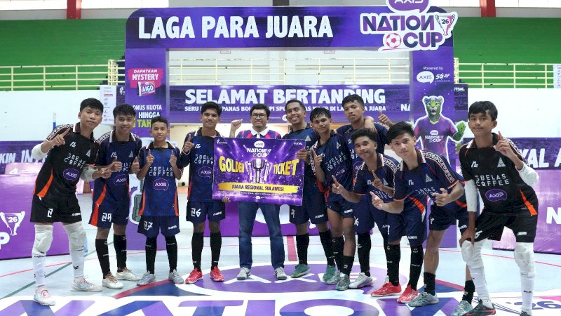 SMAN 2 Raha, Kendari sukses mengunci gelar Juara Final Regional AXIS Nation Cup (ANC) 2026 Sulawesi usai tampil konsisten pada laga puncak di GOR Gelora Bumi Kaktus, Palu, Sabtu (19/9