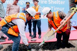 Bangun Fire Shelter Pertama di Kecamatan Bungku Timur, PT Vale Dorong Kesiapsiagaan Darurat Kebakaran