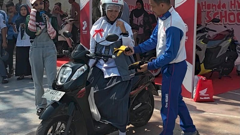 Honda Hype School yang dihelat di SMAN 7 Sengkang, SMKN 1 Sidrap, dan SMKN 1 Polewali pada 22&ndash;24 September 2026.
