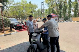 Kolaborasi dengan BUMN KIMA, Asmo Sulsel Kenalkan Layanan Armada Sepeda Motor Honda untuk Industri