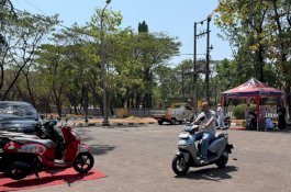 Dorong Transisi Energi di Kawasan Industri, Asmo Sulsel Boyong Motor Listrik Honda CUV-e ke Kima