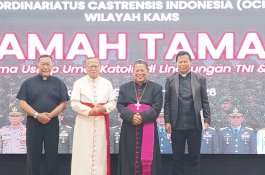 Sinergi OCI dan Keuskupan Agung Makassar: Perkuat Mental dan Rohani Prajurit TNI-Polri di Sulawesi