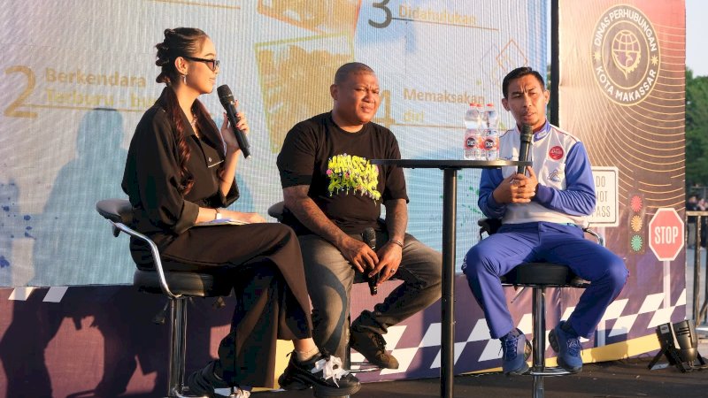 Kehadiran Asmo Sulsel dalam acara ini tidak hanya sekadar meramaikan pameran otomotif, melainkan memperkuat pilar keselamatan melalui program edukasi safety riding secara langsung.
