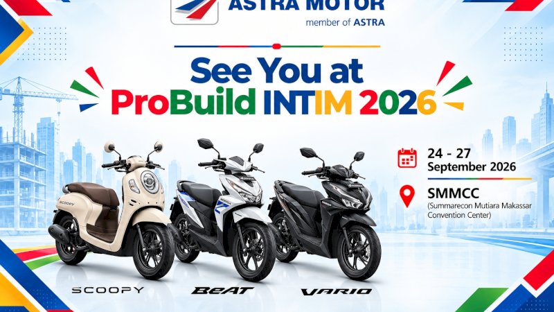 Hanya dengan Rp200 ribuan masyarakat sudah bisa bawa pulang motor honda impian 