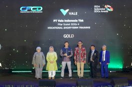 Vale Indonesia Raih Satu Platinum dan Dua Gold Awards ICA–ISDA 2026 untuk Program Pemberdayaan Masyarakat