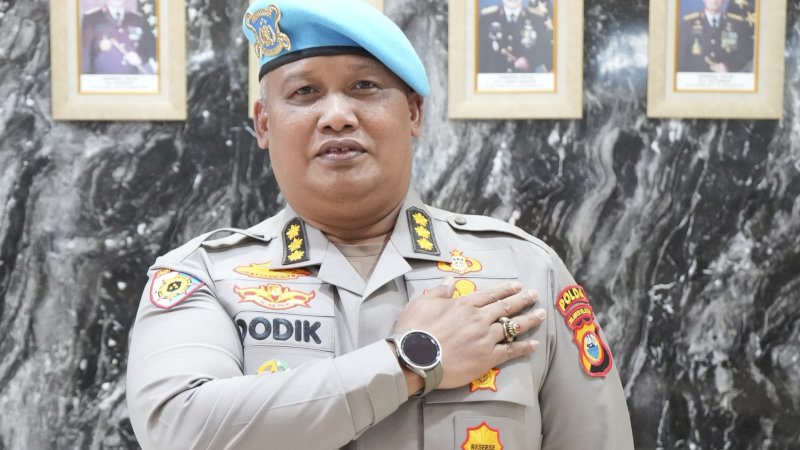 Plh Kabid Propam Polda Sulsel, Kombes Pol Dodik Susianto.