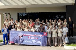 Tekan Risiko Kecelakaan Pekerja Pabrik, Asmo Sulsel Bekali 40 Karyawan Jordan Bakery Gowa Edukasi Safety Riding