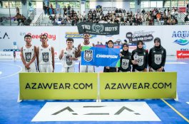 SMAN 13 Bone Ukir Cerita dari Lapangan 3X3, Gelar AZA 3X3 Putri Dibawa Pulang ke Bone