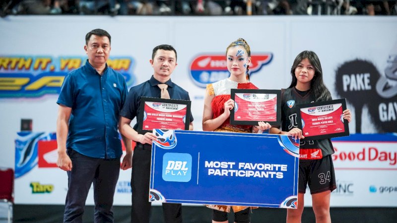 Raisa Nakita Callista Jadi Most Favorite Player Putri Honda DBL Sulsel 2026, SMAN 17 Tetap Punya Cerita
