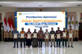 Kontribusi Tanggap Darurat di NTT, Vale Indonesia Terima Penghargaan Kementerian ESDM