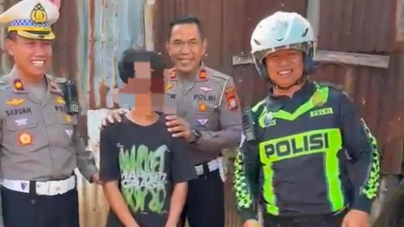 Satlantas Polrestabes Makassar Tindak Pengemudi yang Freestyle Bukan pada Tempatnya 