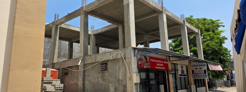 Dirancang Jadi Pusat Bisnis dan Konsolidasi, Gedung IKA Unismuh Makassar Kebut Pengerjaan Fisik