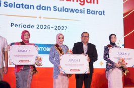 Tampil Memukau di TSM Makassar, Tiga Pemenang Duta LIK 2026–2027 Siap Jadi Mitra OJK