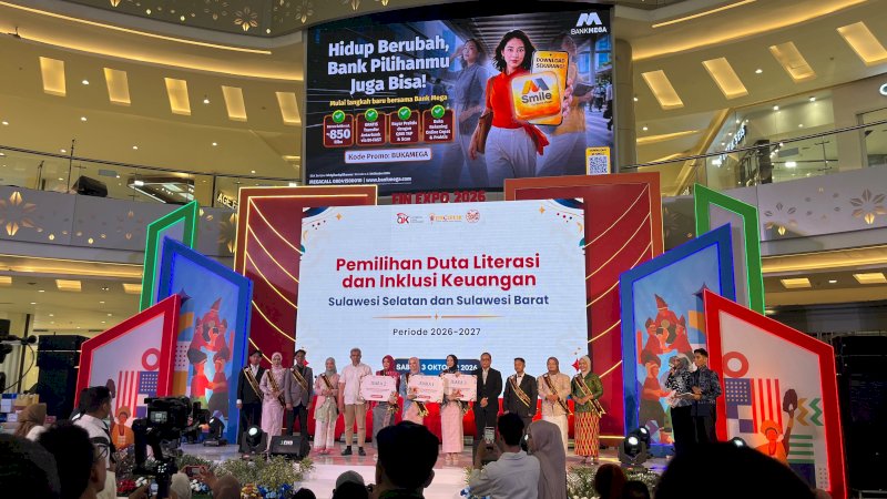 10 finalis Duta Literasi dan Inklusi Keuangan (LIK) 2026&ndash;2027 pada 1&ndash;2 Oktober 2026 bertempat di Learning Center OJK, Makassar.  