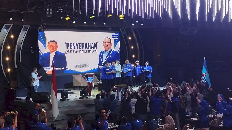 Munafri Arifuddin alias Appi resmi bergabung dengan Partai Demokat. (Dok Rakyatku)
