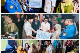 BPJS Ketenagakerjaan Berikan Santunan Rp732 Juta Kepada Tiga Pemadam Kebakaran Pangkep yang Gugur