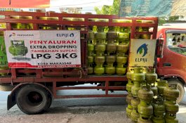 Jamin Ketersediaan Stok, Pertamina Patra Niaga Gelontorkan 60 Ribu Ekstra Tabung LPG 3 Kg di Makassar