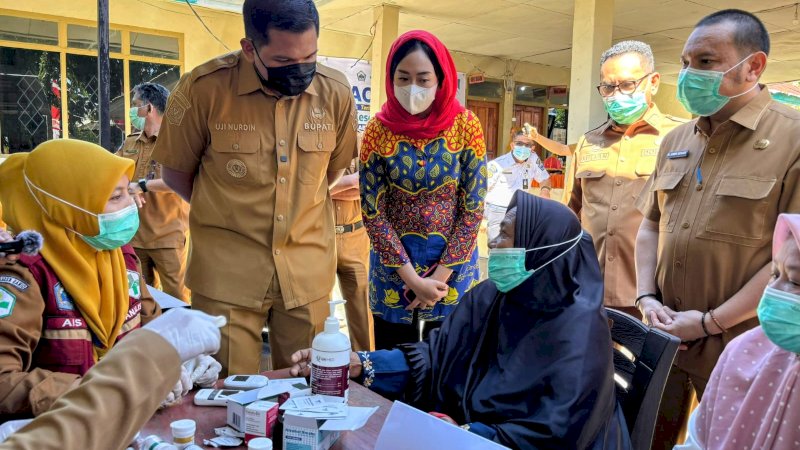 Buka Traking TB Terintegrasi, Bupati Bantaeng Minta Kesadaran Warga Cek Penyakit Tuberkulosis