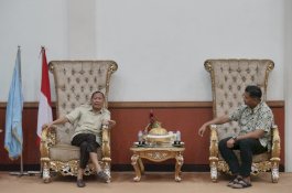 Diterima Bupati Bantaeng, Hamka B Kady Kawal Pembangunan Jembatan Lembang Cina dan Kaili