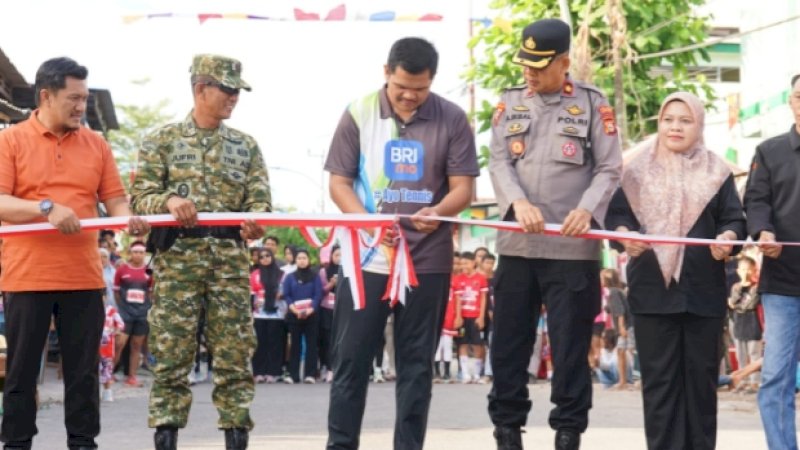 Kampung Bissampole Hidupkan Semangat Kemerdekaan Lewat Fun Run dan Gotong Royong