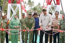 Bupati Bantaeng Resmikan Jembatan Perintis Garuda Tahap III