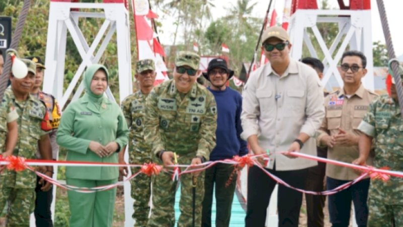 Bupati Bantaeng Resmikan Jembatan Perintis Garuda Tahap III