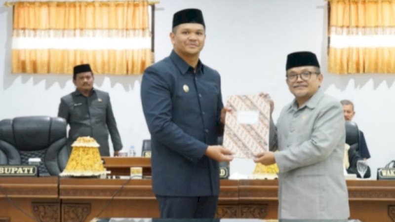 DPRD Bantaeng Setujui Perubahan KUA-PPAS APBD 2026
