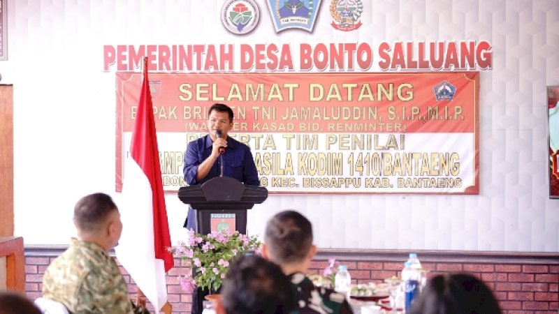 Bupati Bantaeng Resmikan Kampung Pancasila di Bissappu
