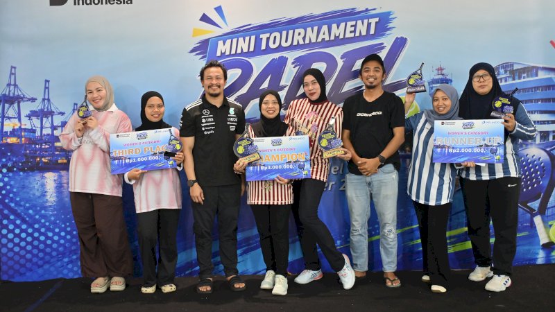 Sambut Pelindo Day, 44 Tim Ikuti Mini Tournament Padel Pelindo Group Wilayah Makassar