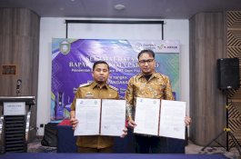 Dukung Parepare Smart City, Pemkot Teken MoU Pemasangan Charging Station dan Battery Swap Station