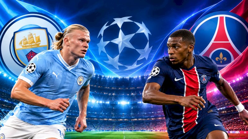 Liga Champions: Man City vs PSG, Duel Sengit Dua Raksasa Eropa
