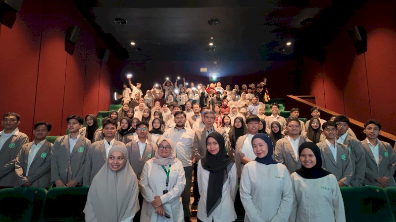 Kalla Institute menghadirkan suasana penyambutan mahasiswa baru yang berbeda dari biasanya pada akhir September lalu.
