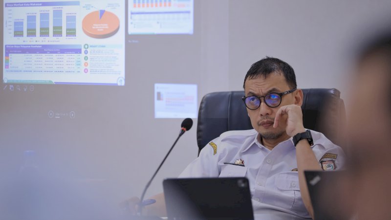 Sekda Kota Makassar, Andi Zulkifly Nanda. 