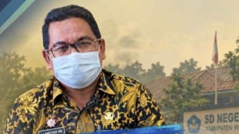Disdikbud Wajo Ajak Siswa Gunakan Masker Saat Berangkat Sekolah, Antisipasi Dampak Kabut Asap