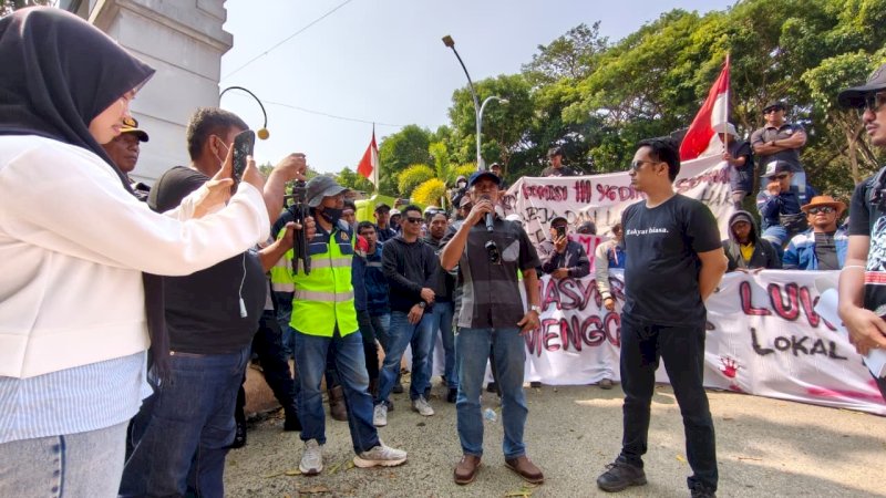Orasi di Depan DPRD Luwu, Maddika Ponrang Tegaskan Kedatuan Tak Pernah Terbitkan SKTA