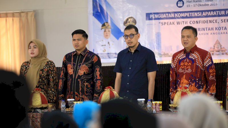 Sekda Makassar Andi Zulkifly Buka Bimtek Keprotokolan, Tegaskan Pentingnya Peningkatan Kapasitas SDM ASN