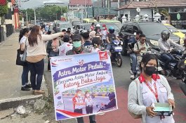 Katong Baku Jaga! Astra Motor Ambon Turun Langsung Bantu Warga di Tengah Kabut Asap