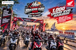 1.000 Bikers Siap Ramaikan Makassar, Vario Evo Invasion Jadi Sorotan Honda Bikers Day 2026