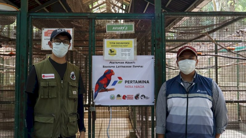 Pertamina Patra Niaga Regional Sulawesi melalui Integrated Terminal Bitung menjalankan program konservasi burung Sampiri atau Nuri Talaud melalui kegiatan edukasi Storylab for Sampiri dan pengembangbiakan untuk mendukung pelestarian satwa endemik Sulawesi Utara.