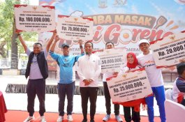 Wajo Raih Prestasi di Sulsel, Juara II Kirab Swasembada Pangan