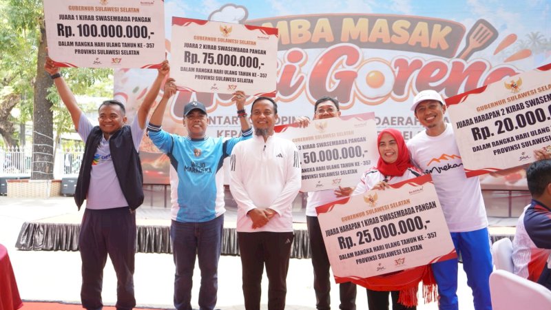 Wajo Raih Prestasi di Sulsel, Juara II Kirab Swasembada Pangan