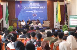 Mahasiswa Umpar Berpeluang Kolaborasi dengan PSM Makassar Lewat Program iLeague