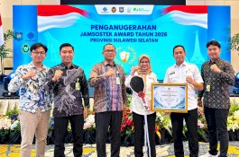 Pemkab Wajo Raih Juara III Jamsostek Award 2026 Sulsel, Lindungi 52.516 Pekerja